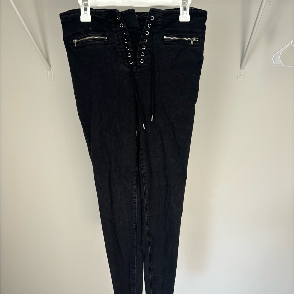 Wild Fable Lace Up Jeggings
